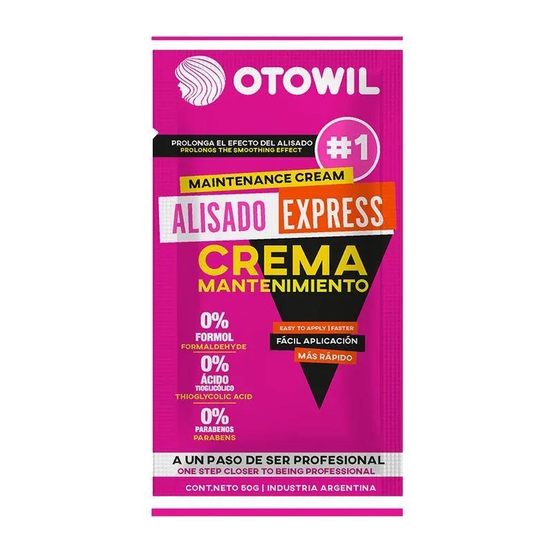 Alisado Express - Crema Mantenimiento 50grs