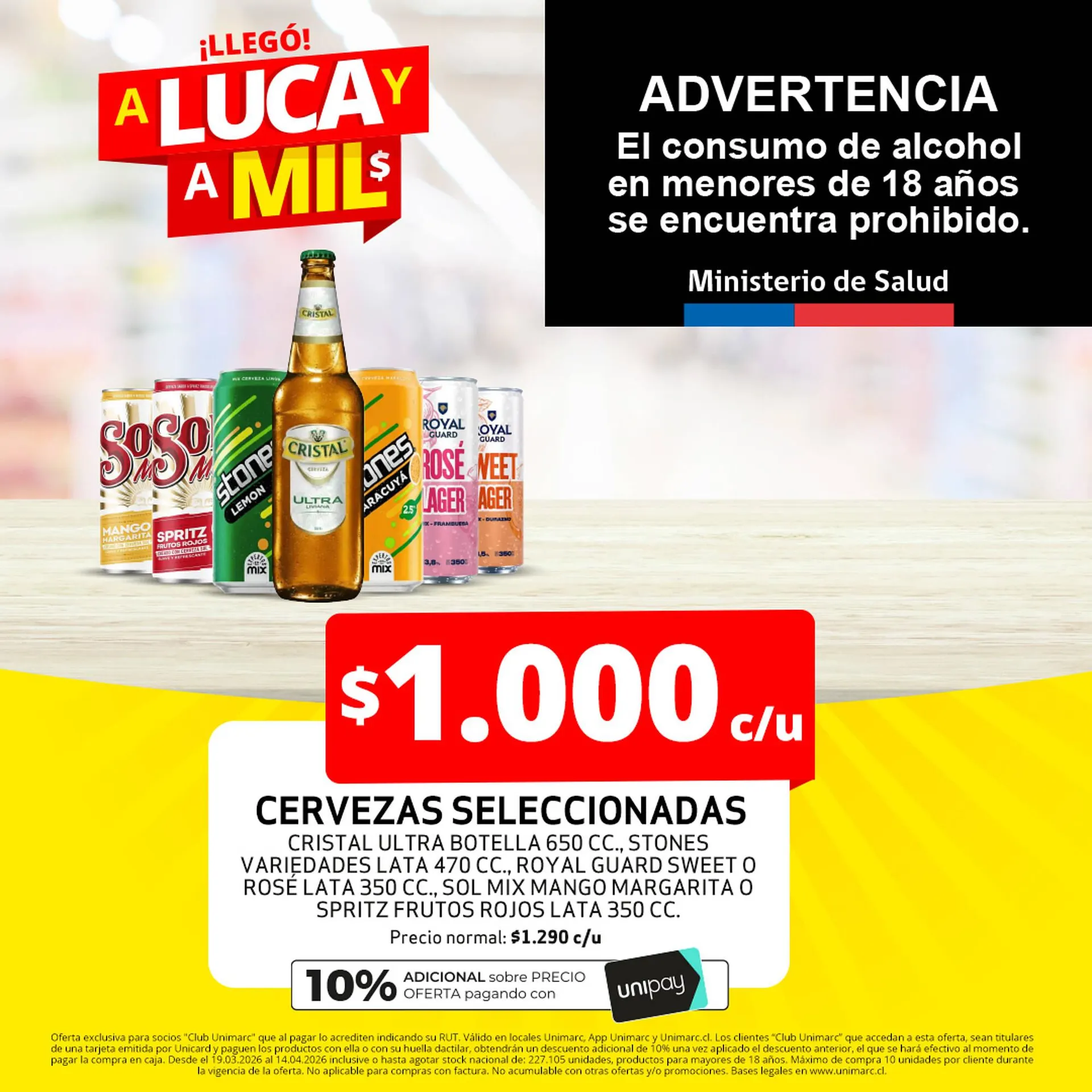 Catálogo de Catálogo Unimarc 25 de marzo al 14 de abril 2026 - Página 3