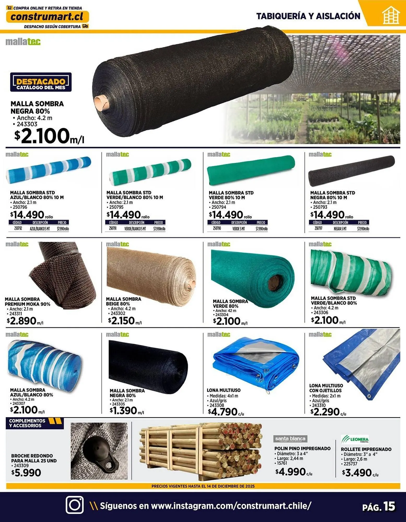 Catálogo de Catálogo Construmart 1 de enero al 31 de enero 2026 - Página 15