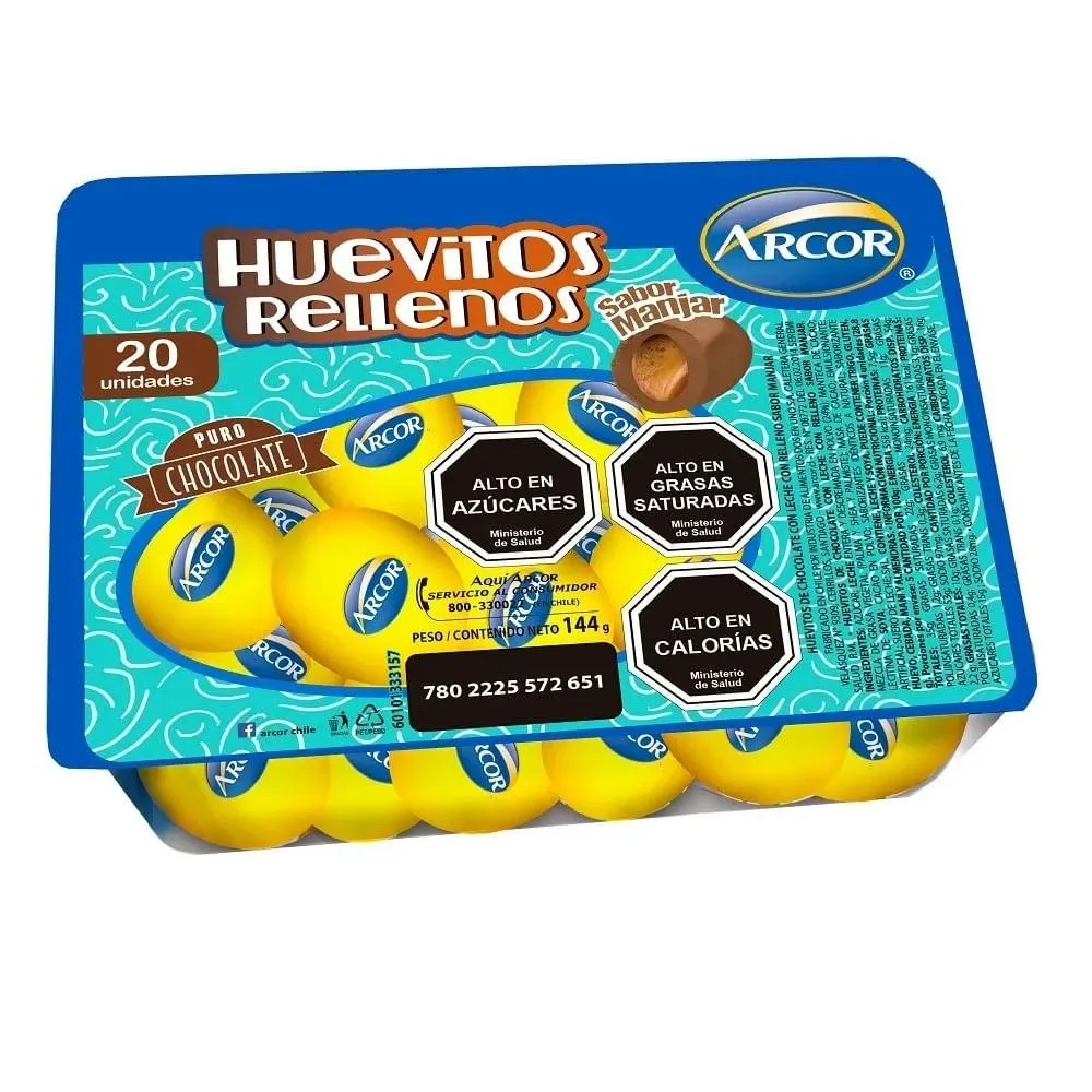 Huevitos de chocolate sabor ma...