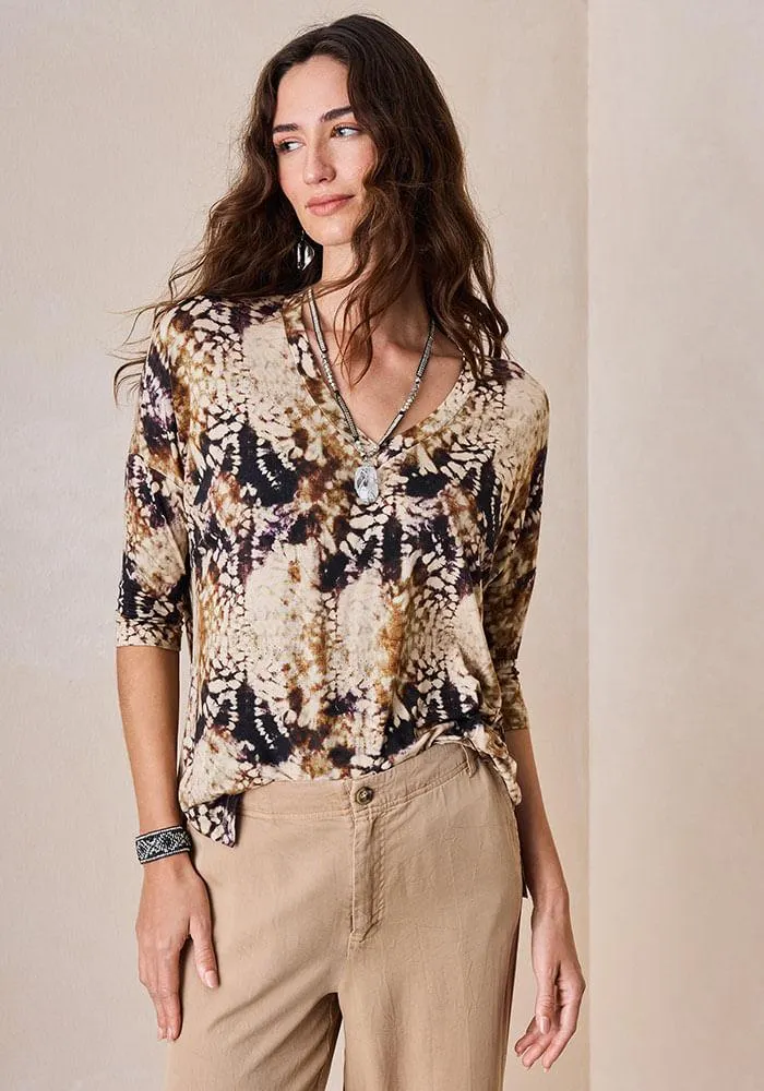 Polera Estampado Tie Dye