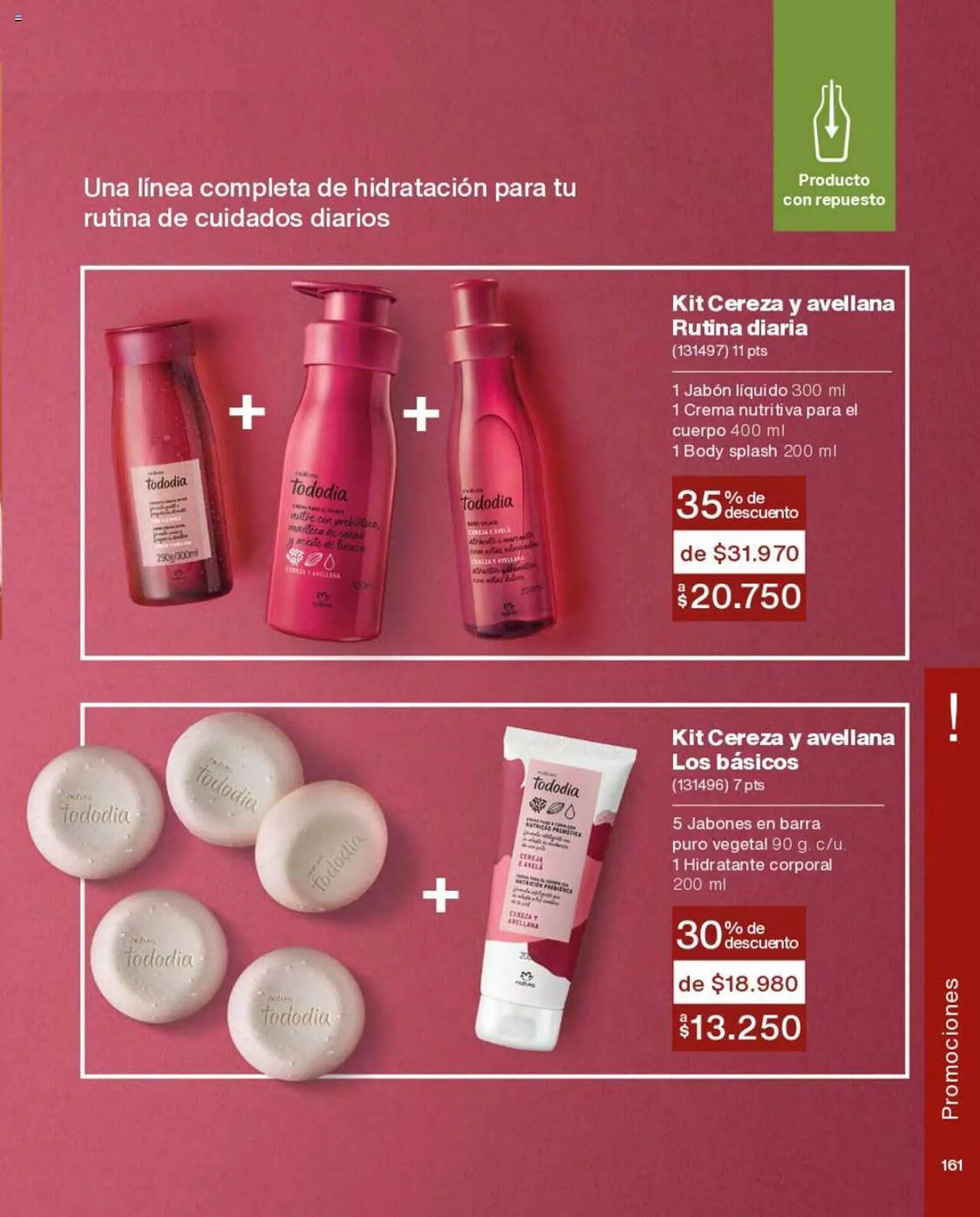 Catálogo de Catálogo Natura 1 de agosto al 31 de agosto 2023 - Página 161