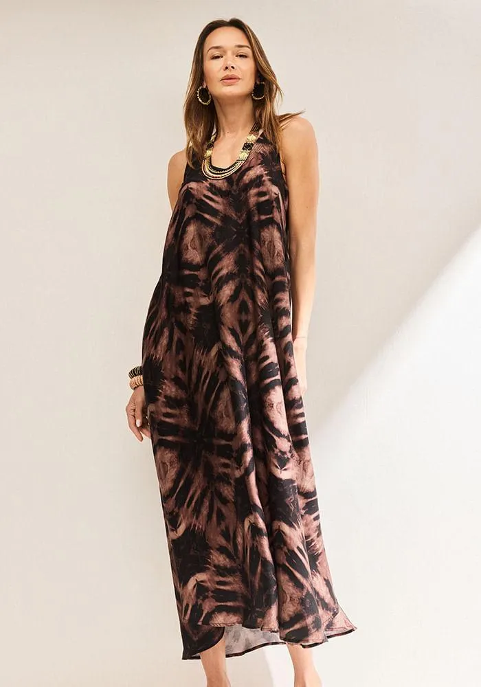 Vestido Estampado Miscelaneo 2 S