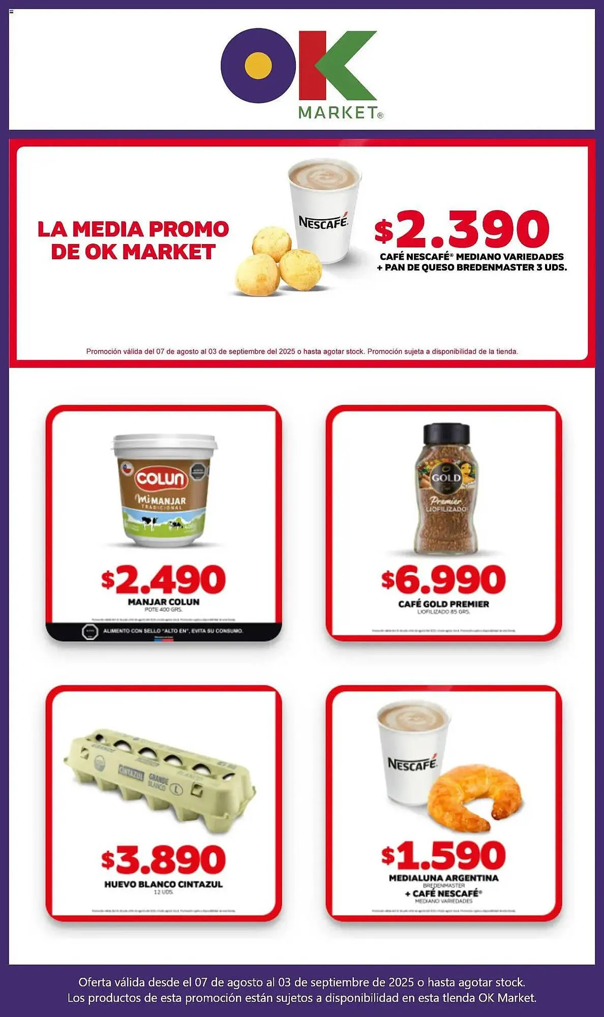 Catálogo de Catálogo OK Market 7 de agosto al 4 de septiembre 2025 - Página 5