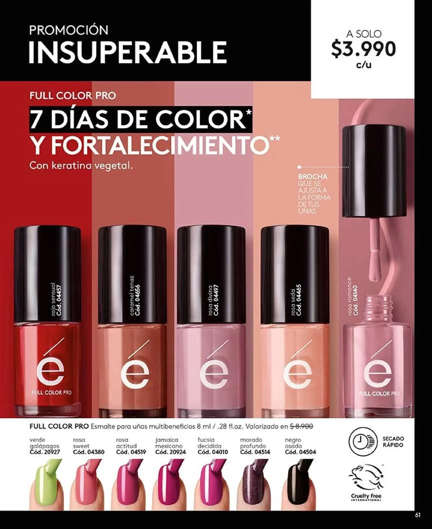 Catálogo de Catálogo Ésika 25 de septiembre al 30 de noviembre 2025 - Página 61