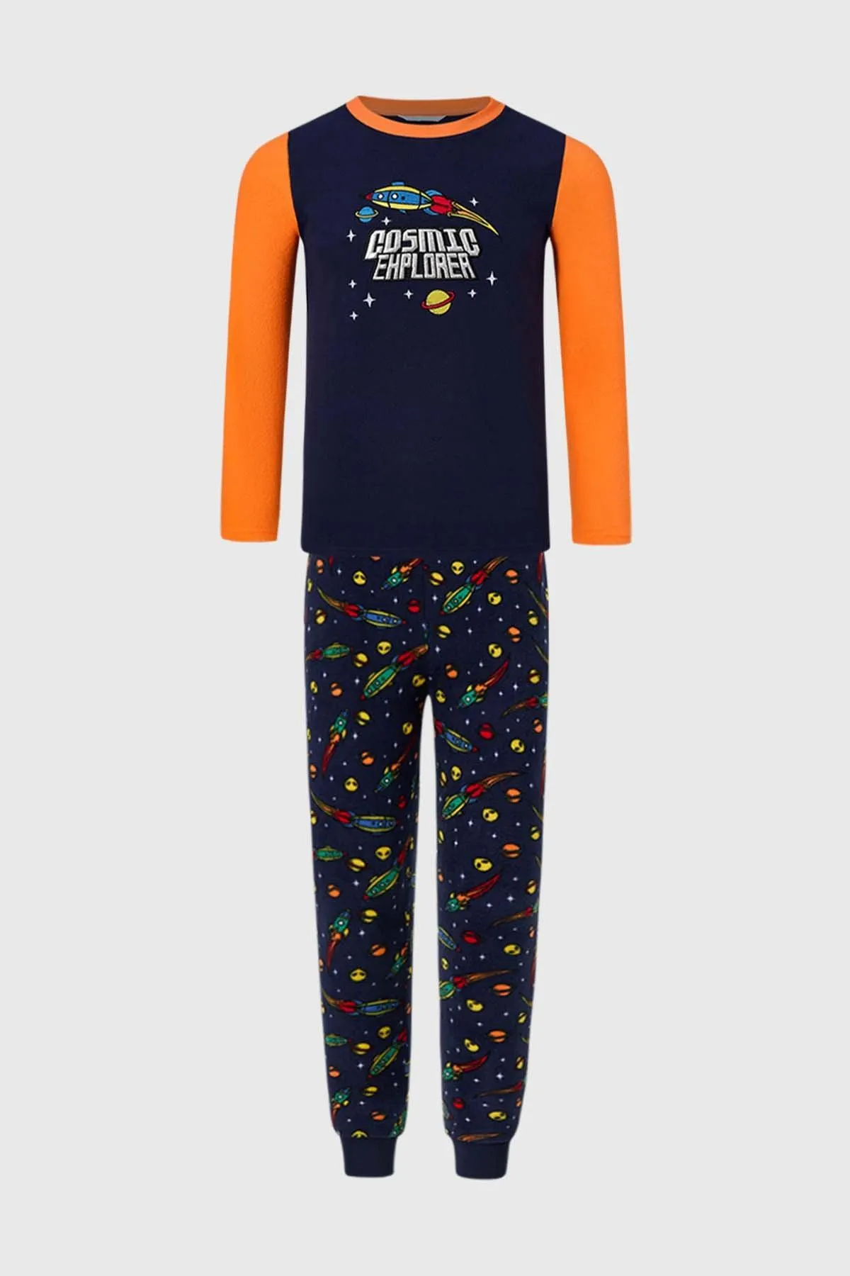 Pijama Niño Polar Print Azul