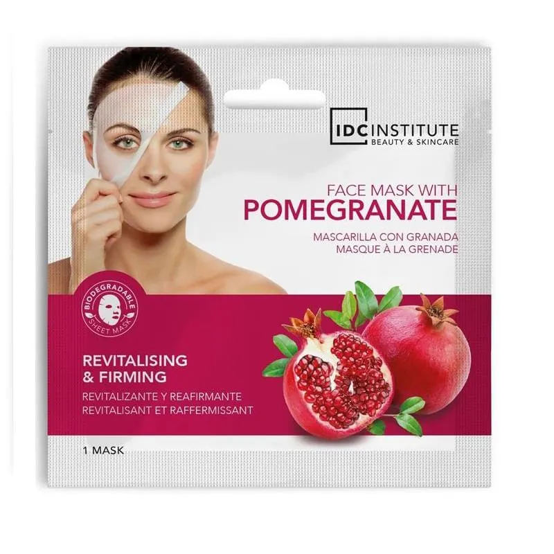 Mascarilla facial IDC Institute Pomegranate