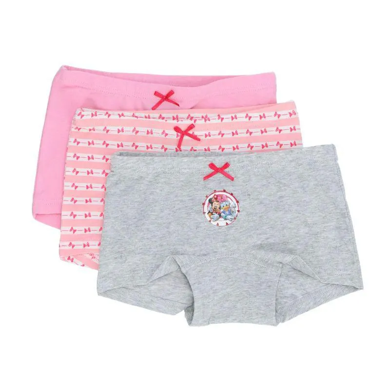 Pantaleta Juvenil Algodón Pack 3 Minnie