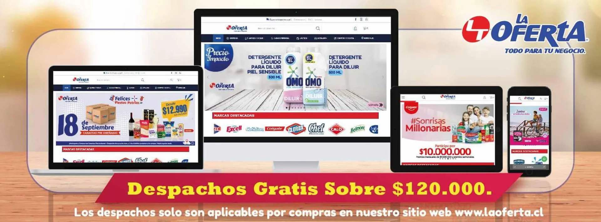 Catálogo de Catálogo La Oferta 18 de septiembre al 18 de septiembre 2026 - Página 1