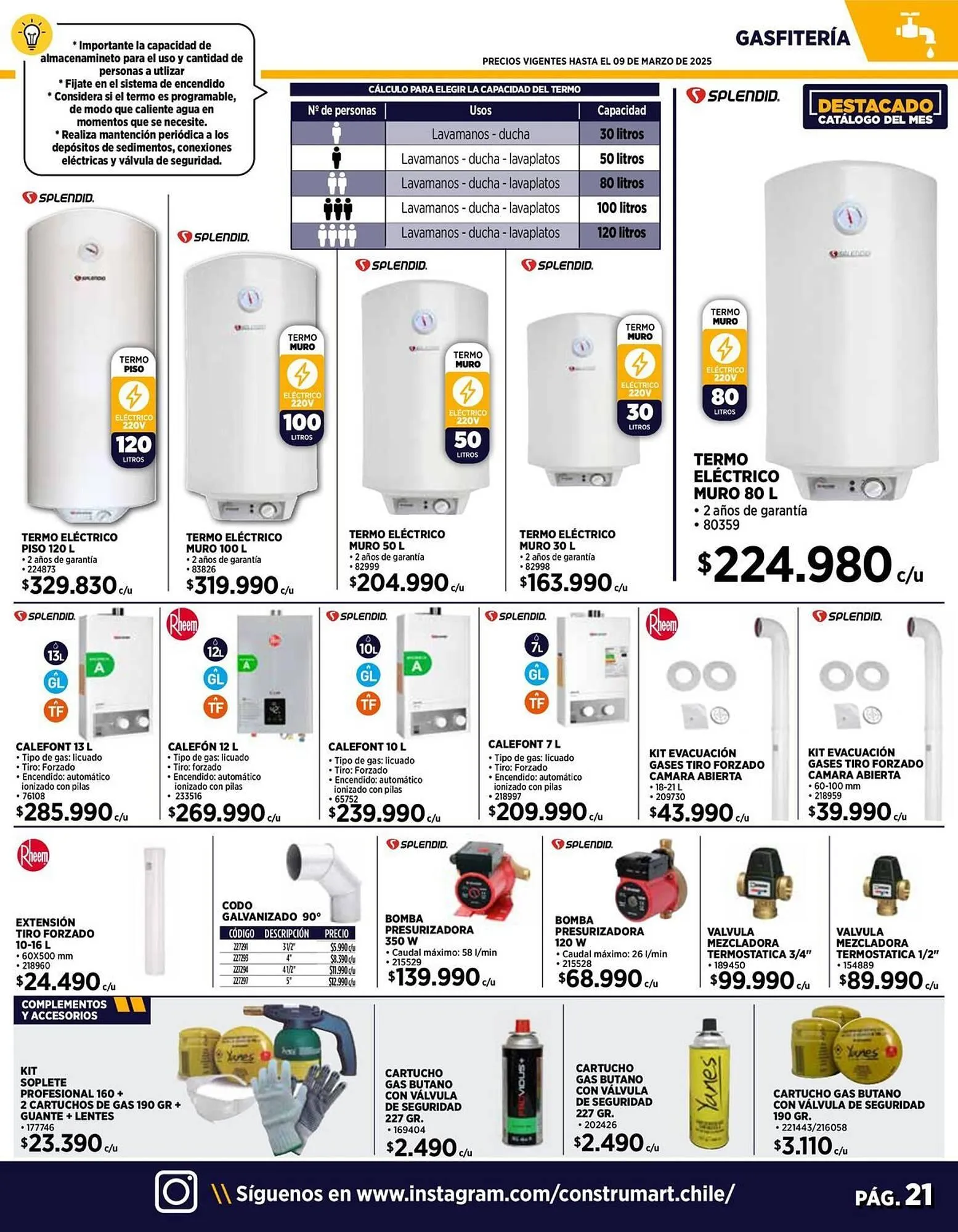 Catálogo de Catálogo Construmart 3 de marzo al 23 de marzo 2025 - Página 21