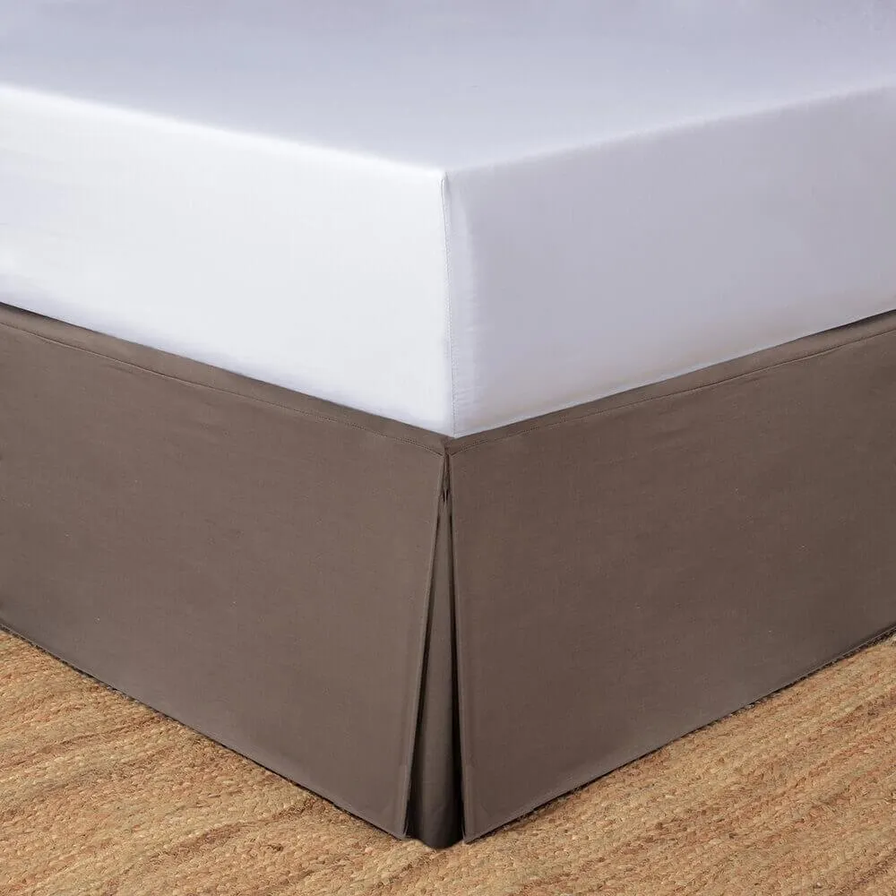 Faldón 200 Hilos Liso King Visón