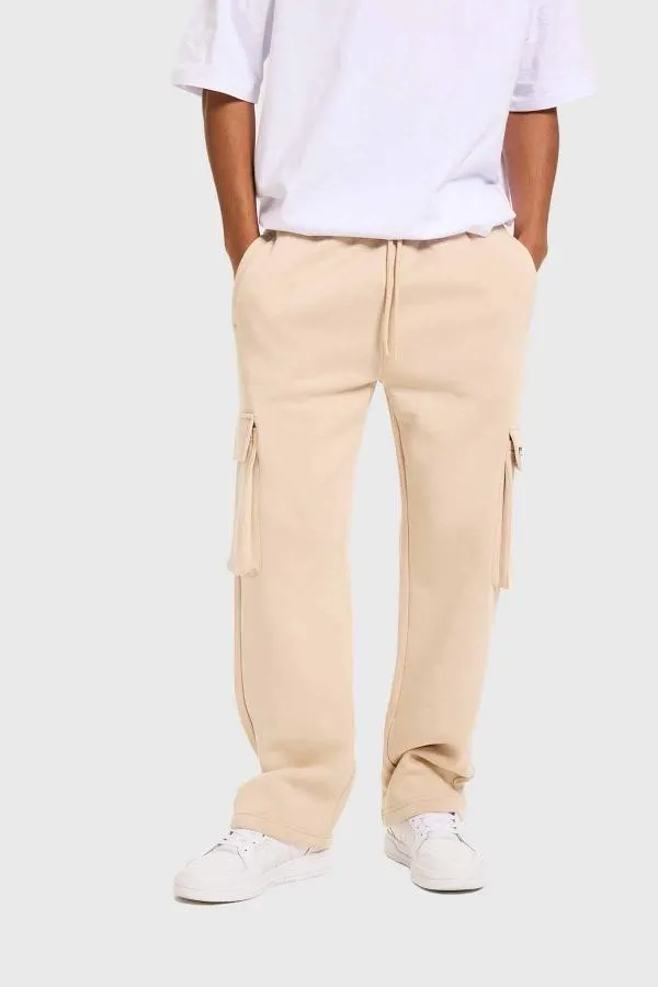 PantalÓn buzo hombre cargo beige iii fsp