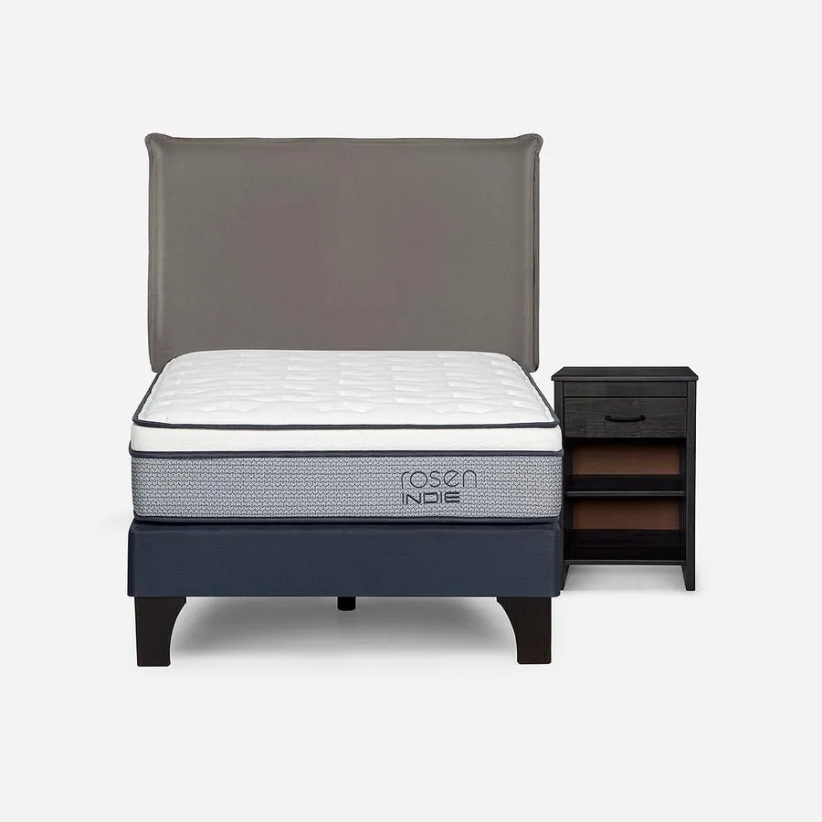 Cama Indie 1 Plaza + Muebles Maurice