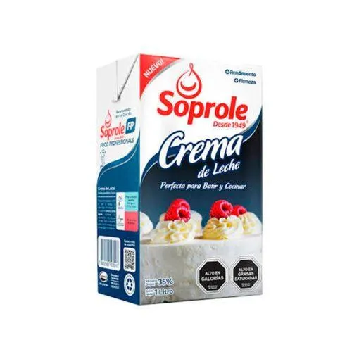 Crema Soprole 1 Lt