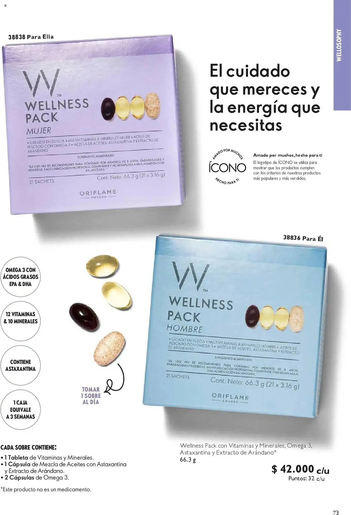 Catálogo de Catálogo Oriflame 14 de febrero al 6 de marzo 2026 - Página 73