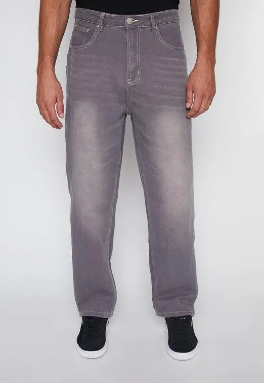 Jeans Hombre Gris Cargo Family Shop
