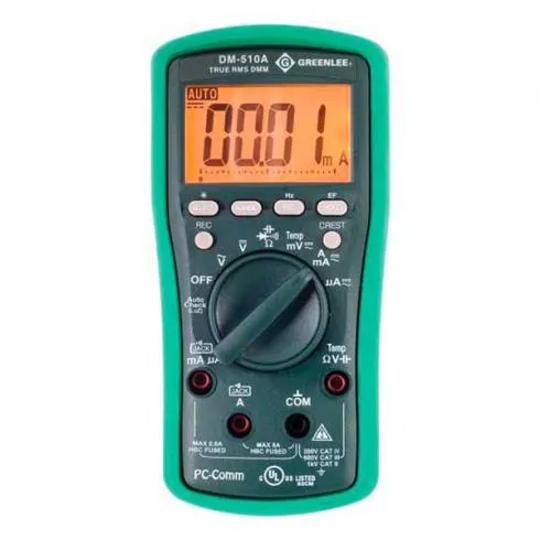 MULTIMETRO DIGITAL 750VAC/VDC 10A RMS 08742