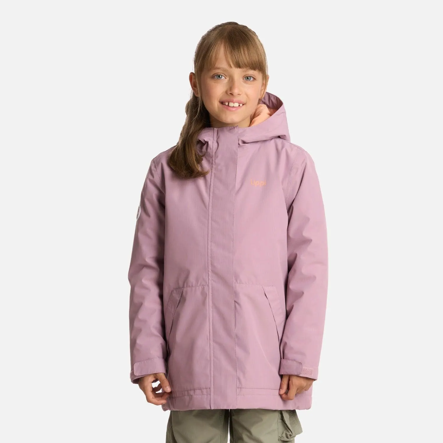 Chaqueta Niña Cold Place B-Dry Hoody Jacket Malva Lippi