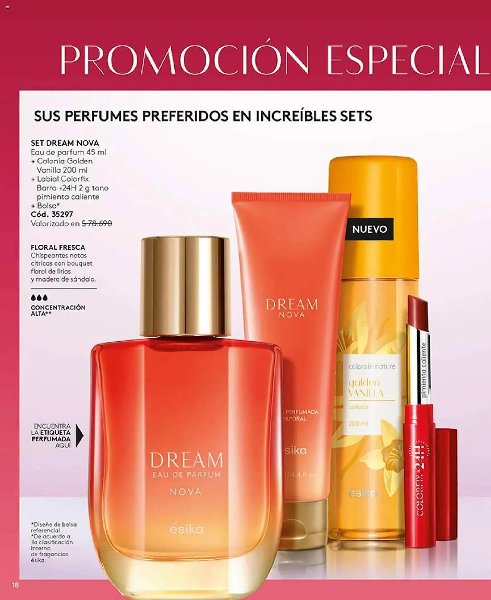 Catálogo de Catálogo Ésika 18 de abril al 1 de mayo 2026 - Página 18