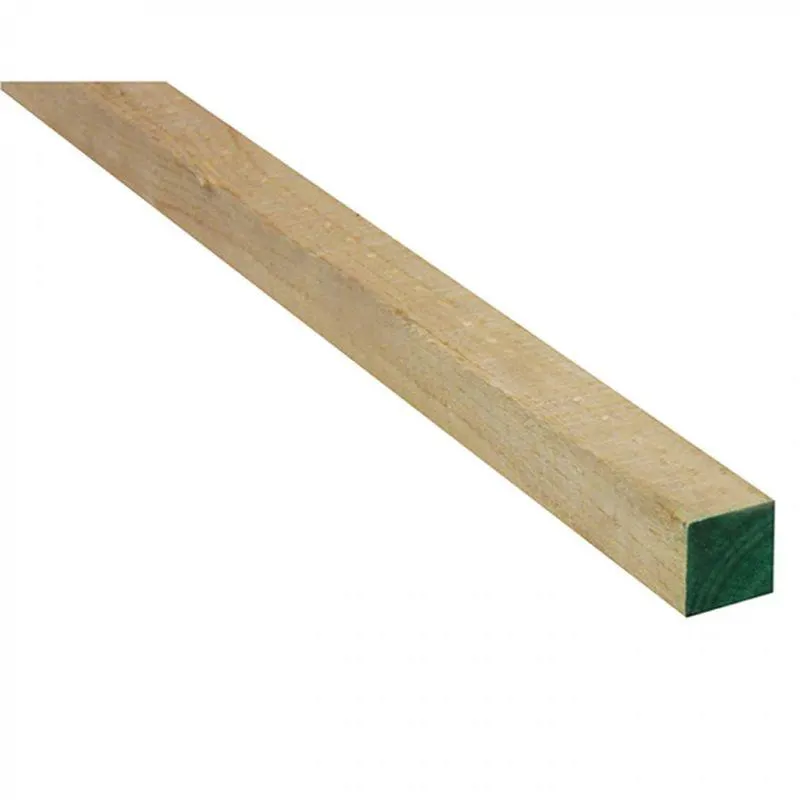 Pino Dimensionado Verde 2" x 2" 3,2 mt