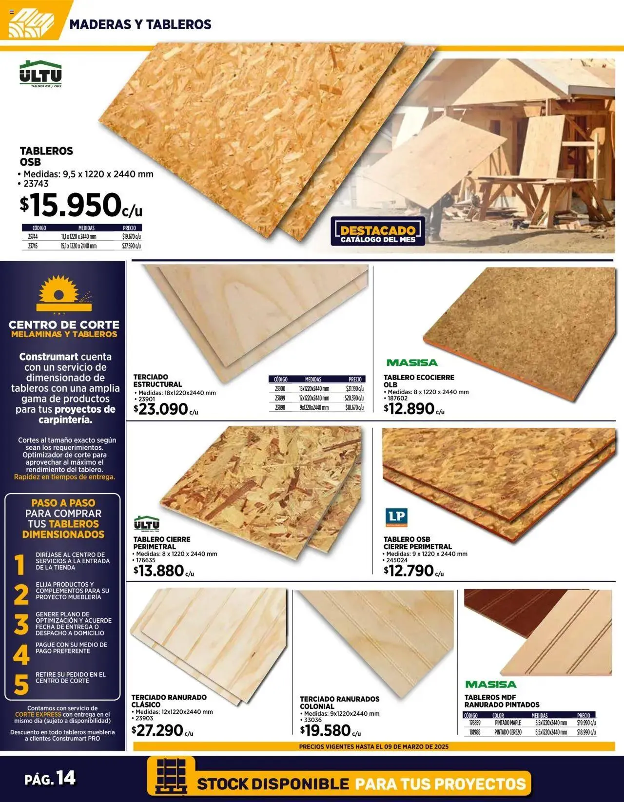 Catálogo de Construmart ofertas 1 de marzo al 31 de marzo 2025 - Página 14