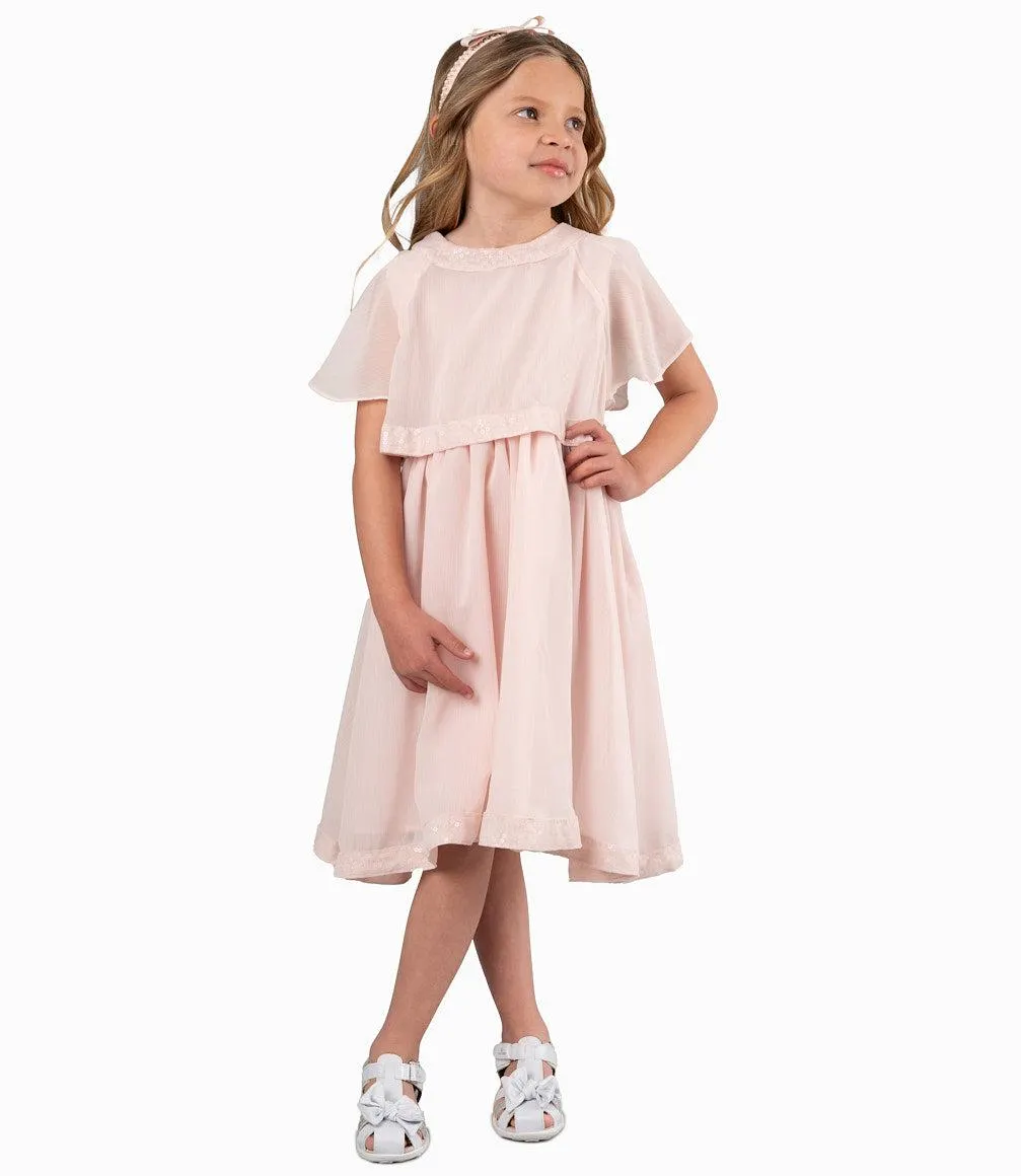 Conjunto Niña De Abrigo Y Vestido