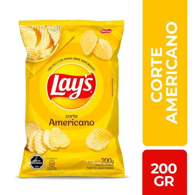 Papas Fritas Lay's Corte Americano 200 g
