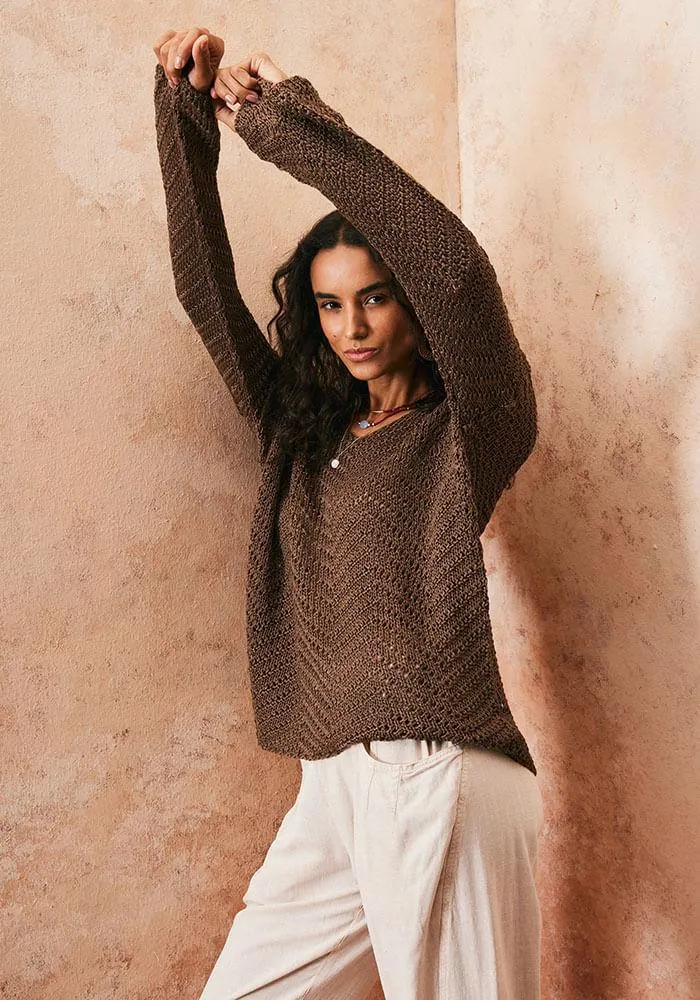 Sweater Patrón Calado