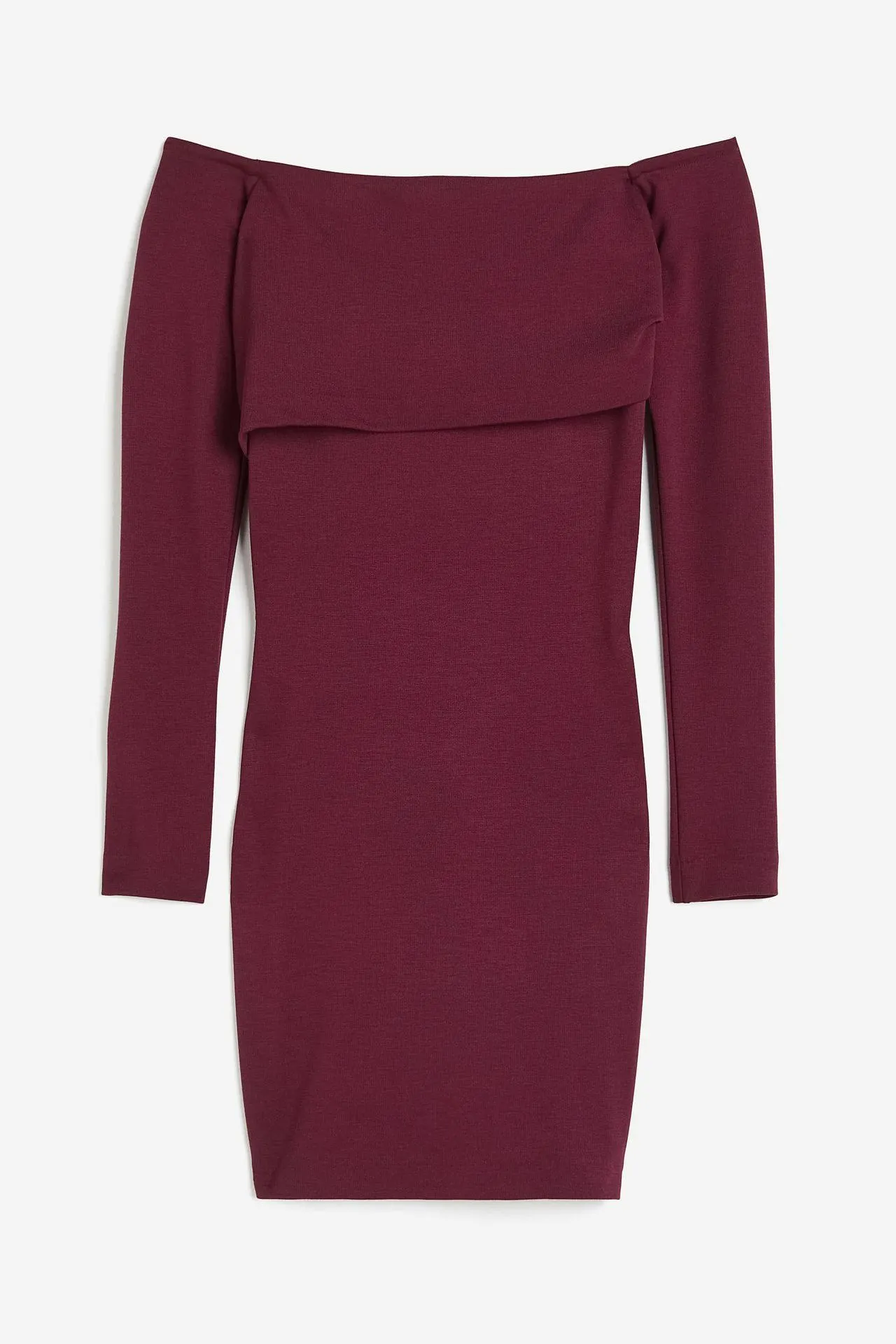 Vestido off-the-shoulder
