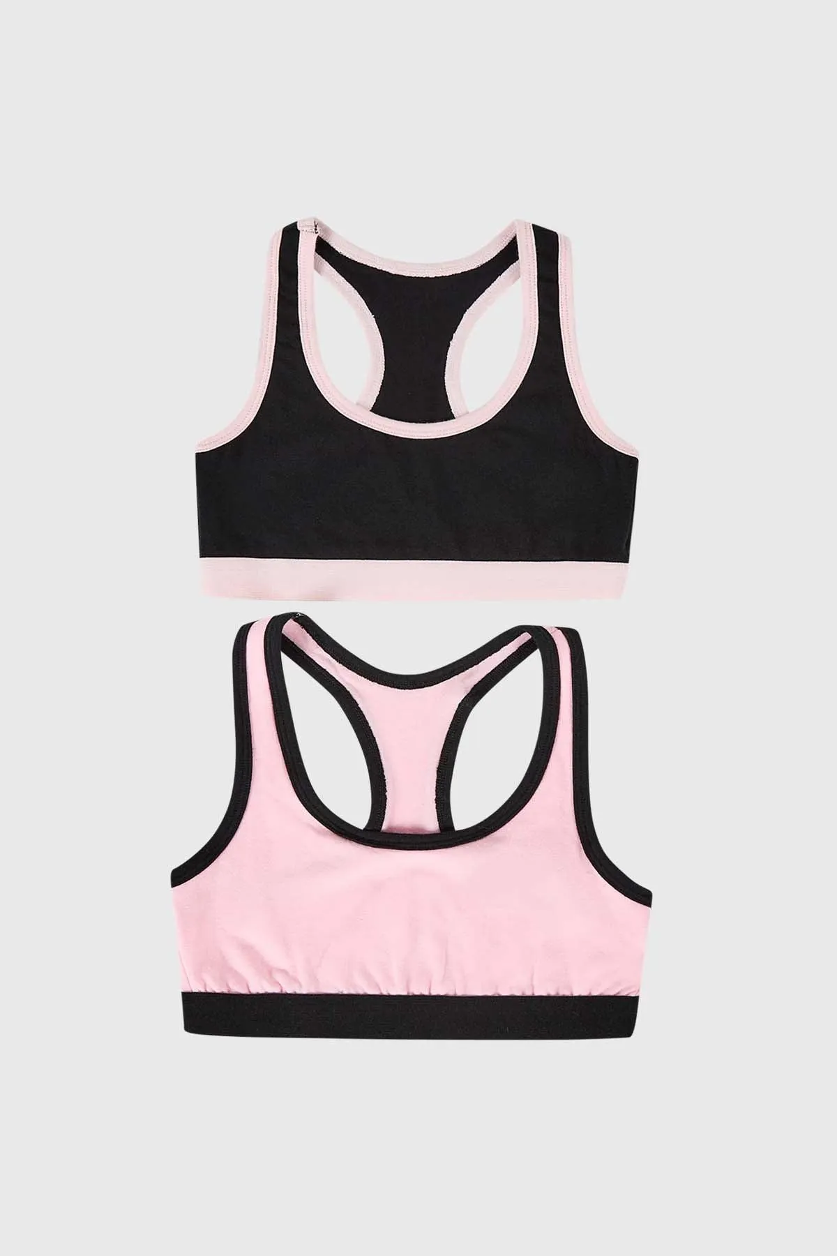 Sostén Niña Bipack Peto Deportivo Rosado