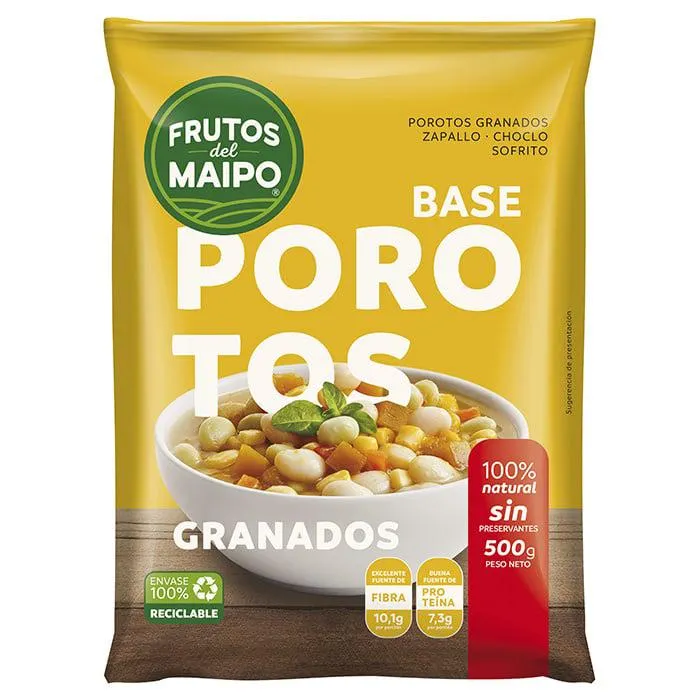 Base Porotos Granados Frutos Del Maipo 500 gr