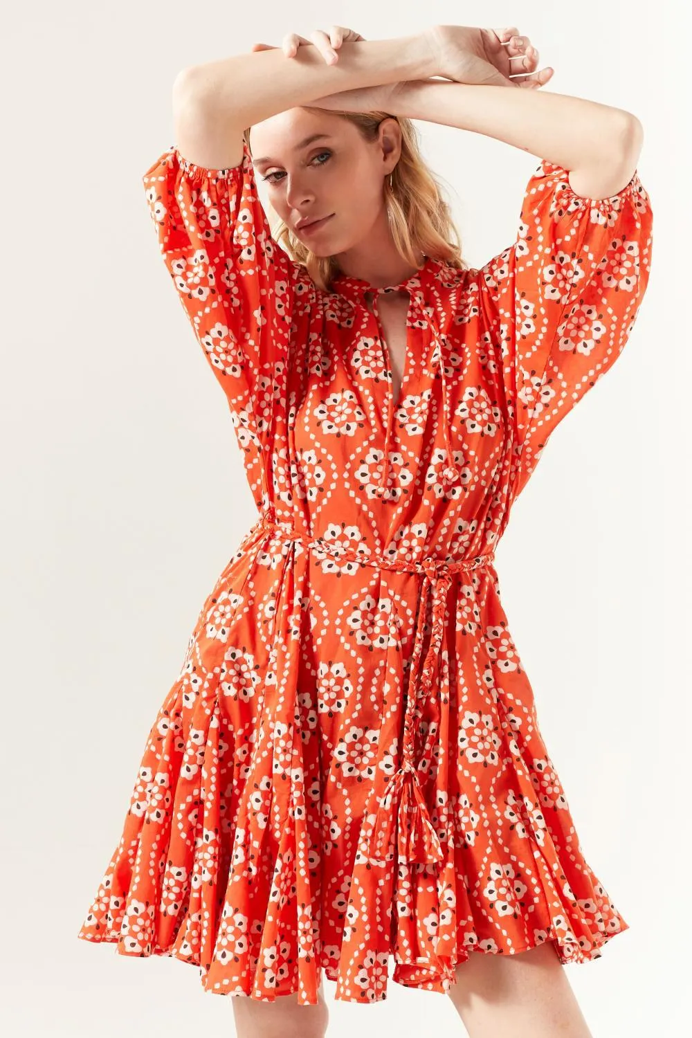 vestido blockprints marcel