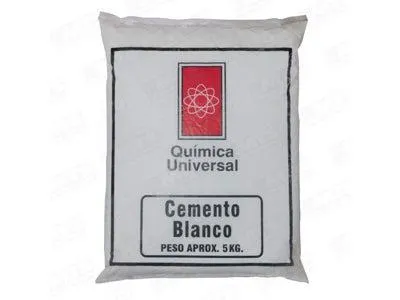 QUIMICA UNIV CEMENTO BLANCO BOLSA DE 5 KG