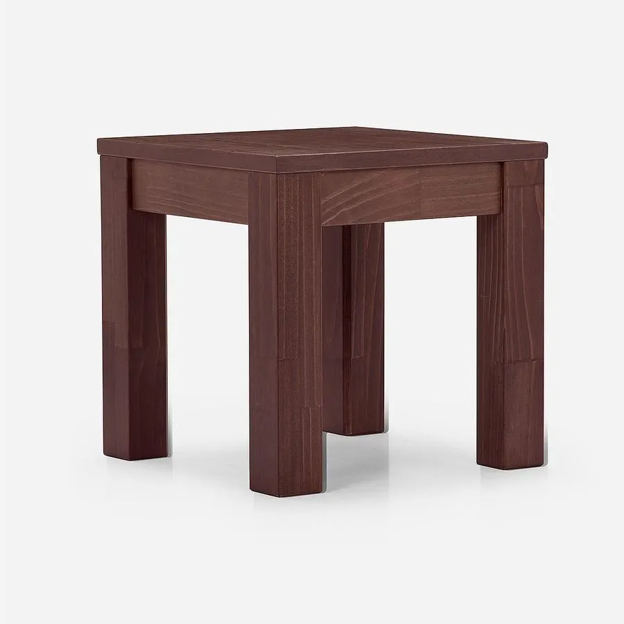 Mesa Lateral New Sapelly 50 x 50 cm