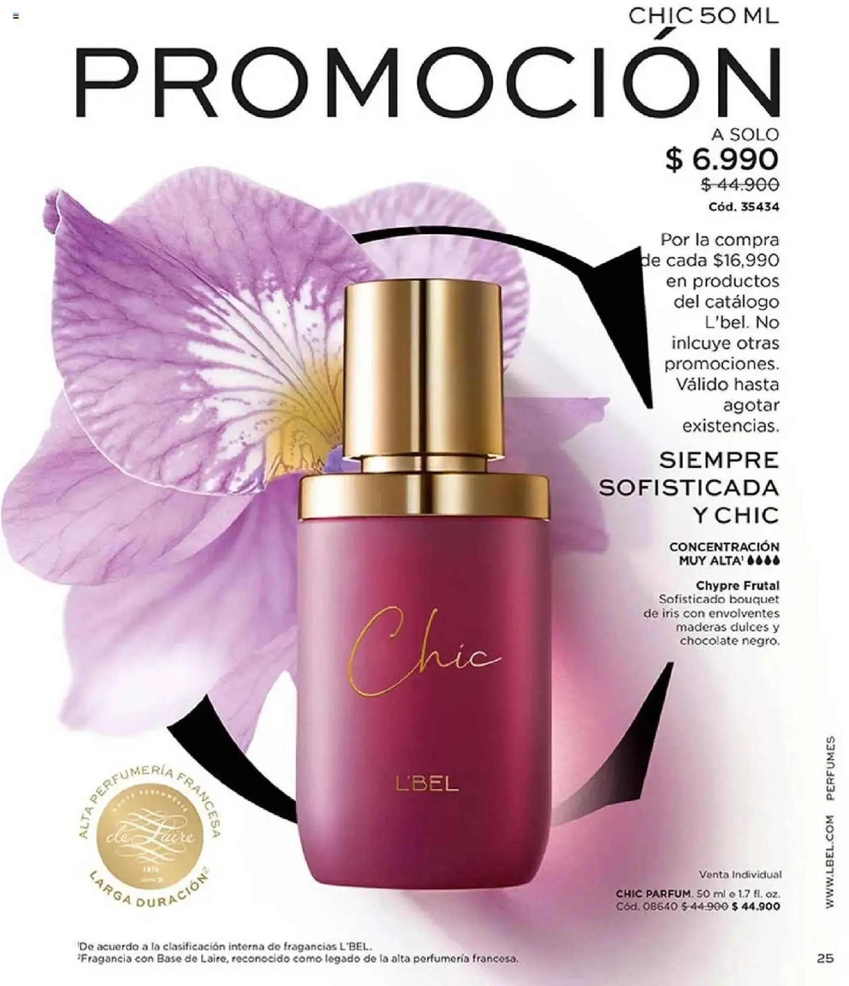 Catálogo de Catálogo L'Bel 29 de julio al 1 de septiembre 2025 - Página 25