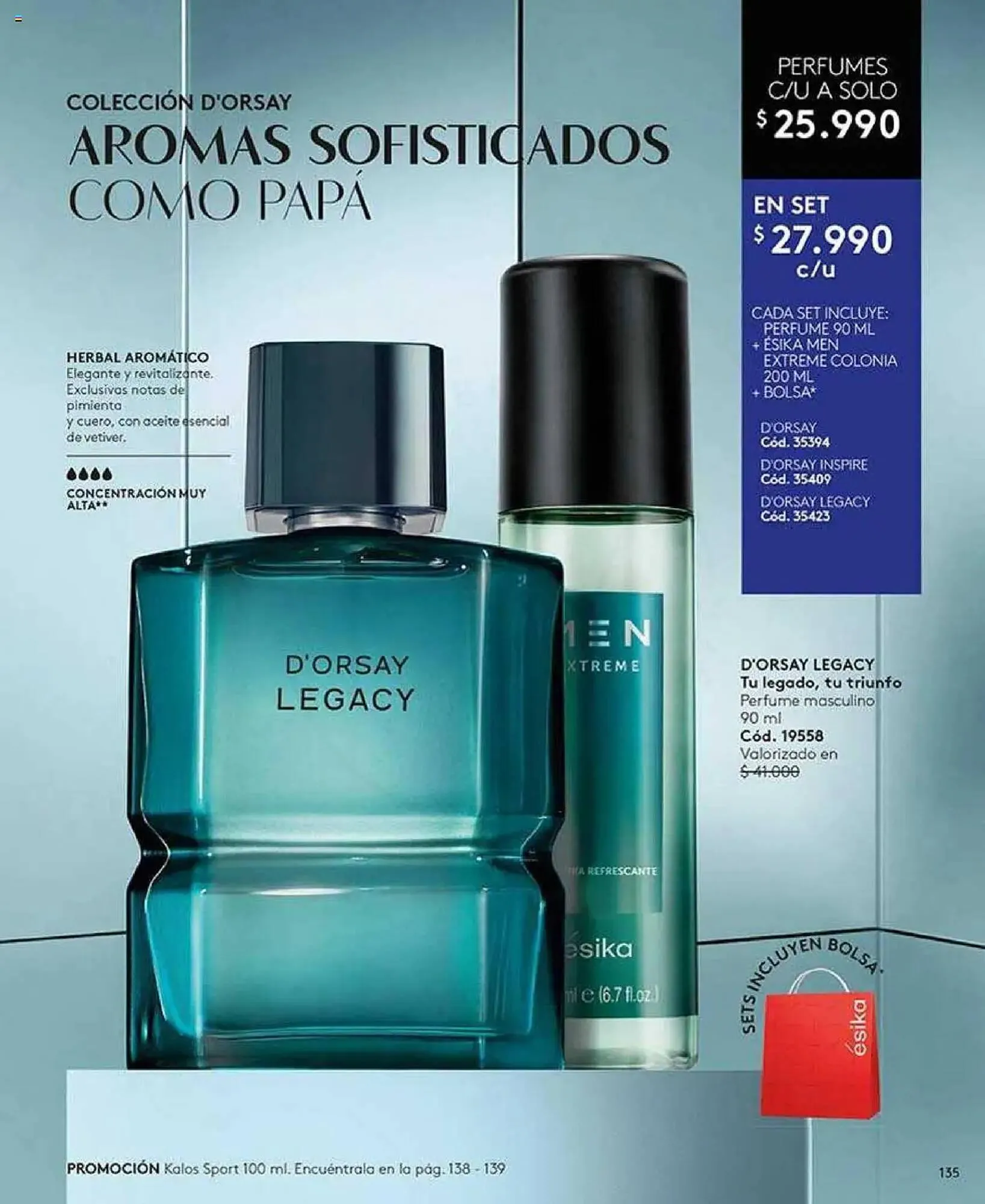 Catálogo de Catálogo Ésika 1 de mayo al 15 de mayo 2025 - Página 135