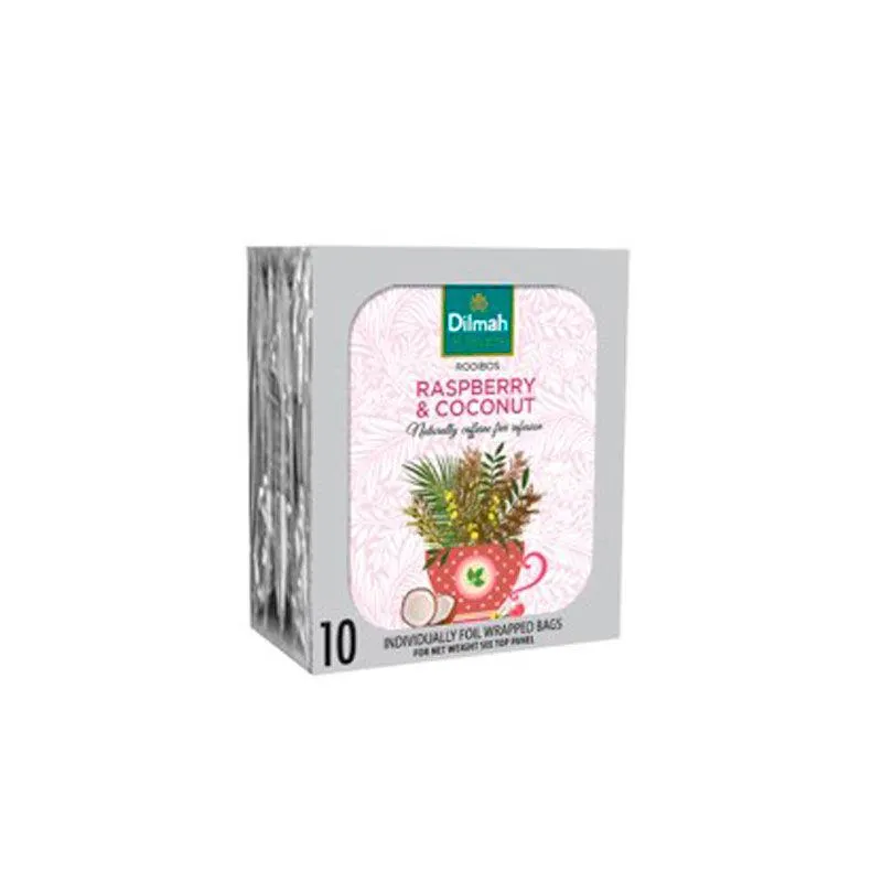 Infusión Frambuesa Coco, 10 Un