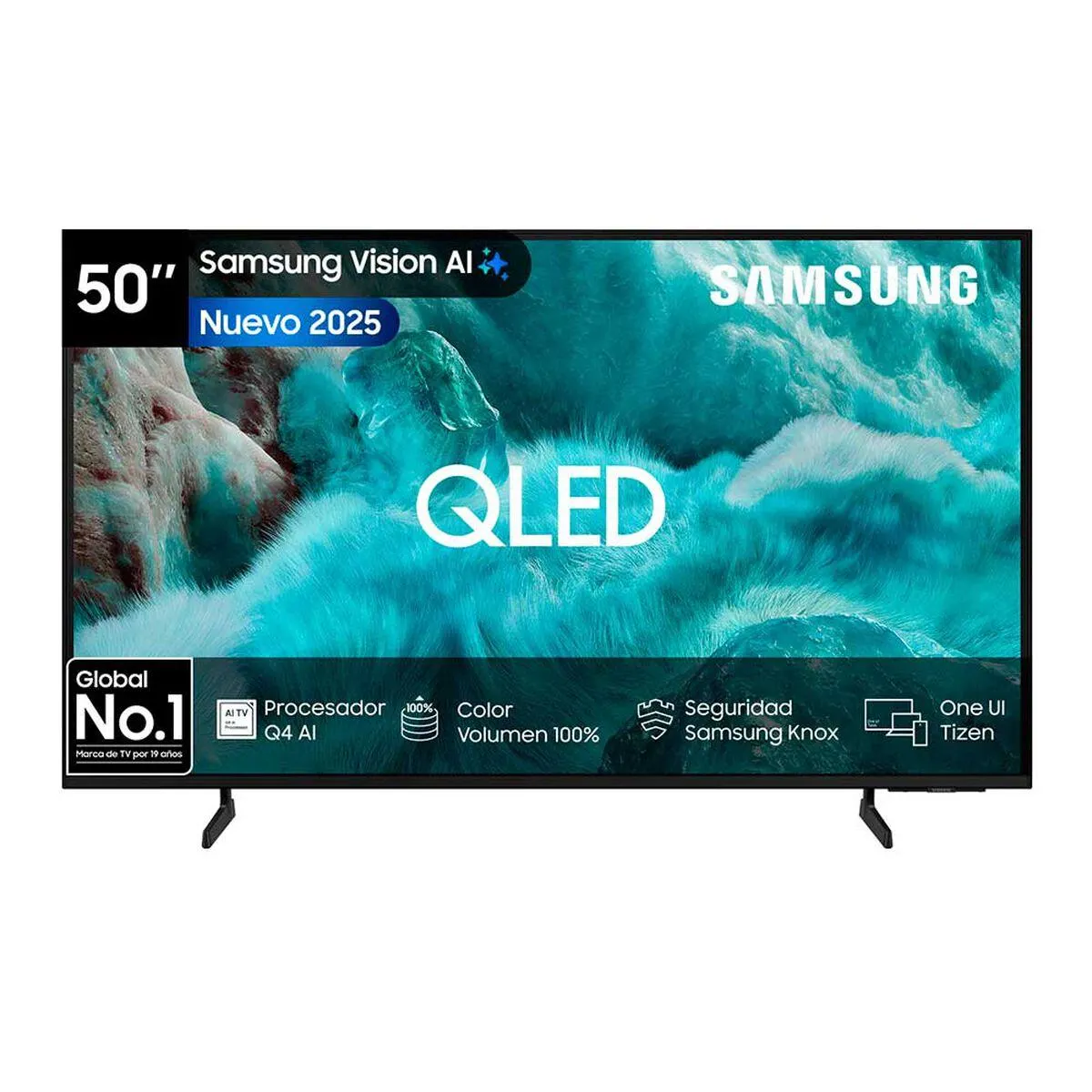 Smart TV QLED 50" Samsung 4K Vision AI 2025 Tizen™ Q7FA