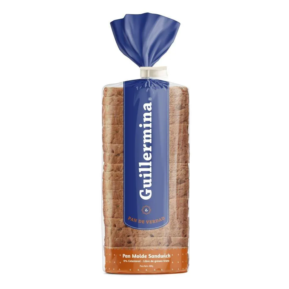 Pan molde sandwich blanco