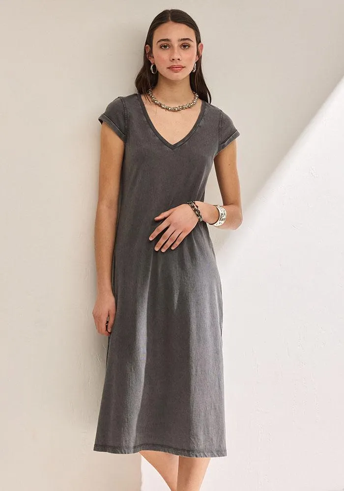 Vestido con proceso pigmentado