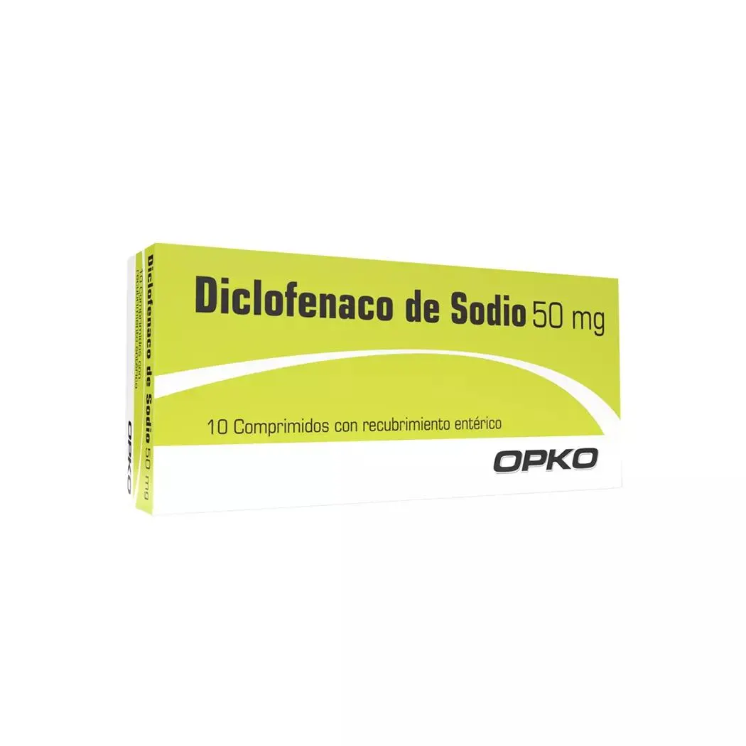 Diclofenaco 50mg 10 Comprimidos