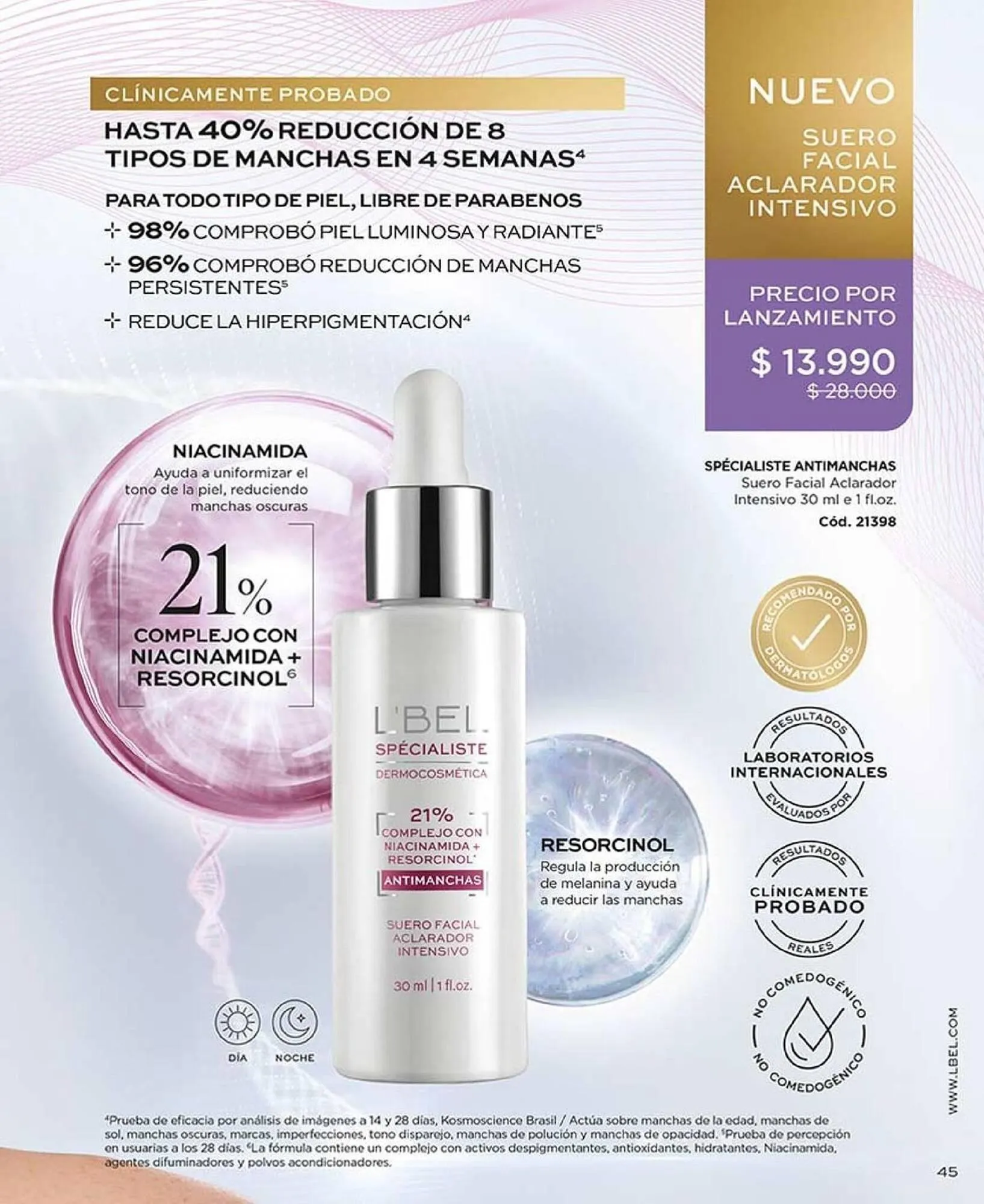 Catálogo de Catálogo L'Bel 4 de marzo al 31 de marzo 2025 - Página 45