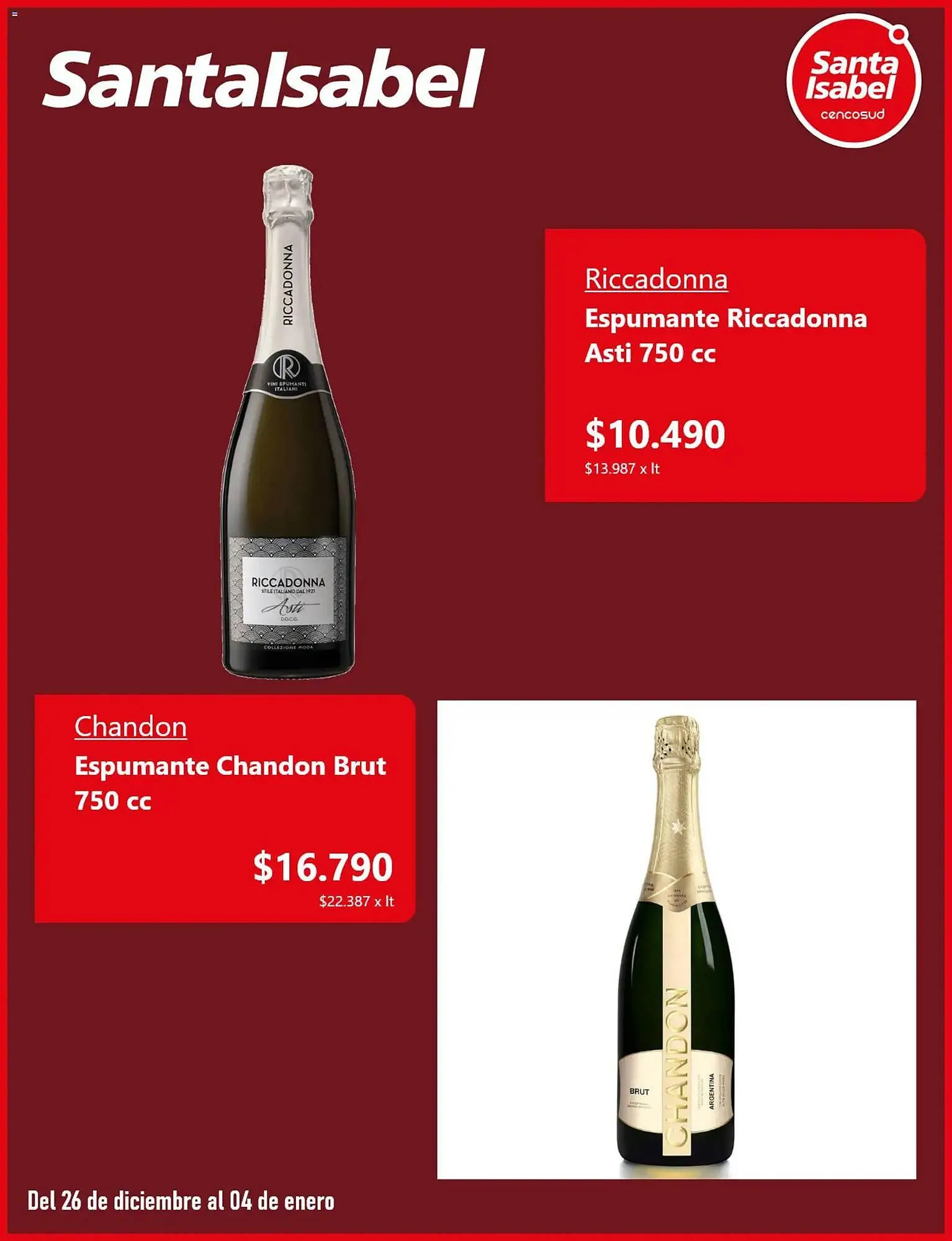 Catálogo de Catálogo Santa Isabel 29 de diciembre al 4 de enero 2026 - Página 4