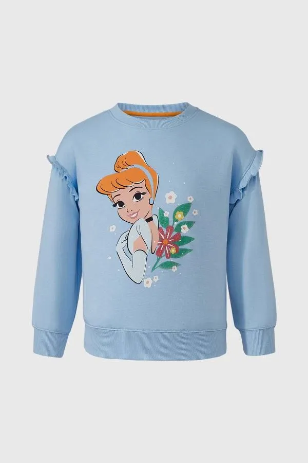 PolerÓn niÑa princesas celeste