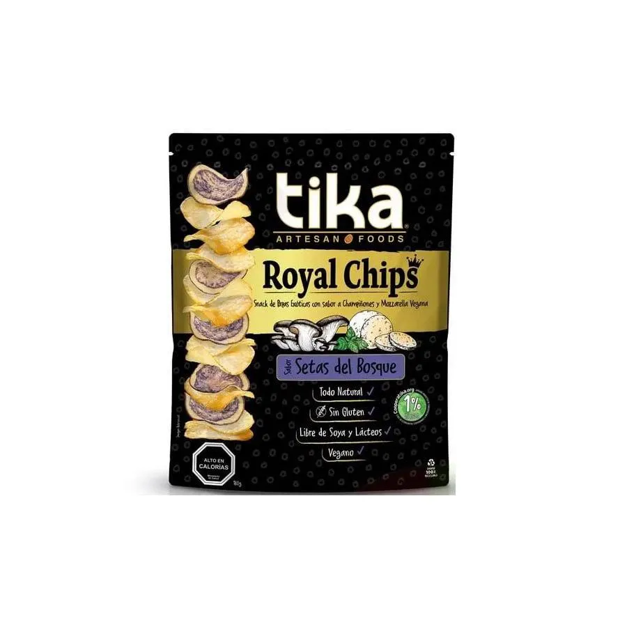 Papas Fritas Tika Royal Setas 180 gr