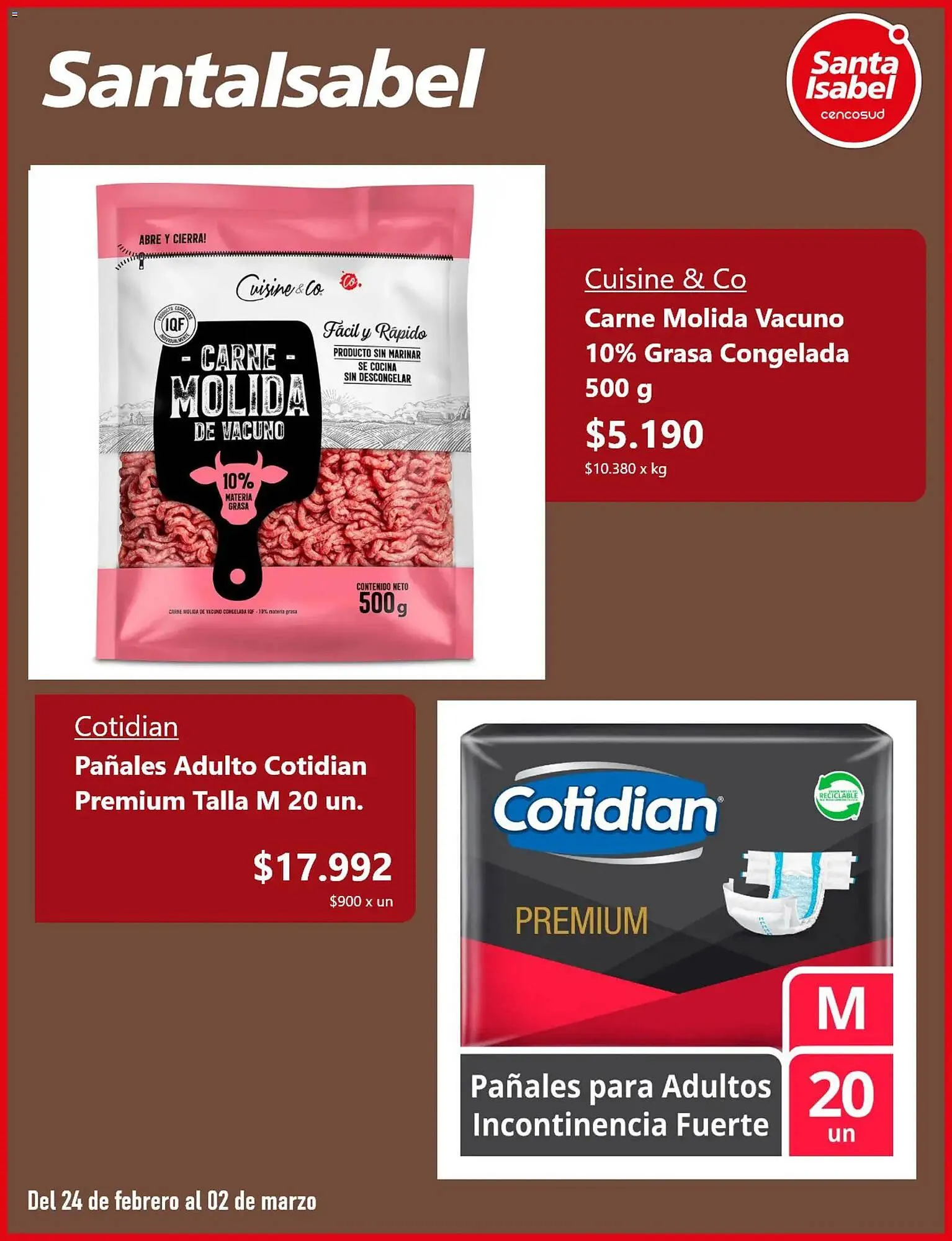 Catálogo de Catálogo Santa Isabel 24 de febrero al 2 de marzo 2026 - Página 2