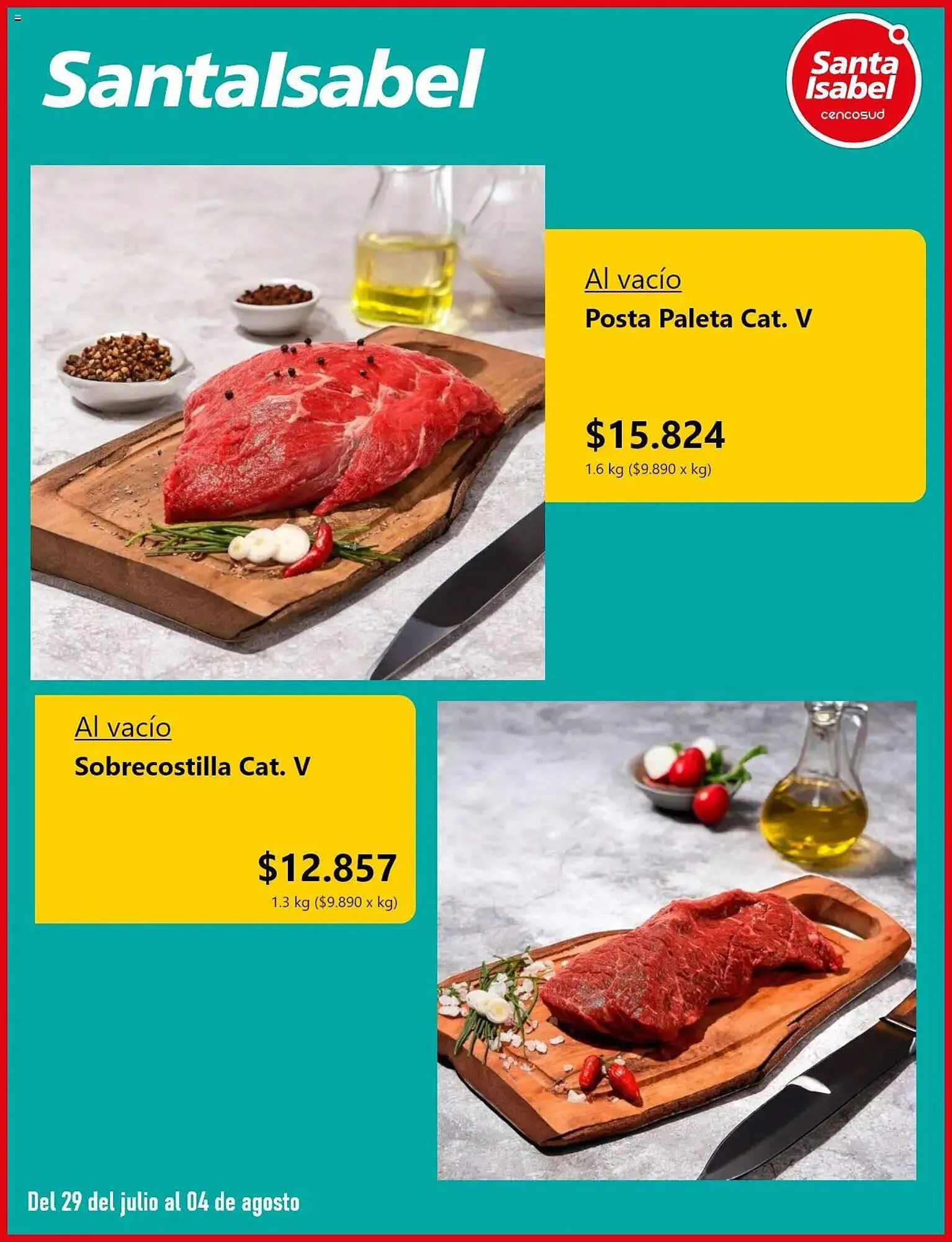 Catálogo de Catálogo Santa Isabel 29 de julio al 6 de agosto 2025 - Página 3