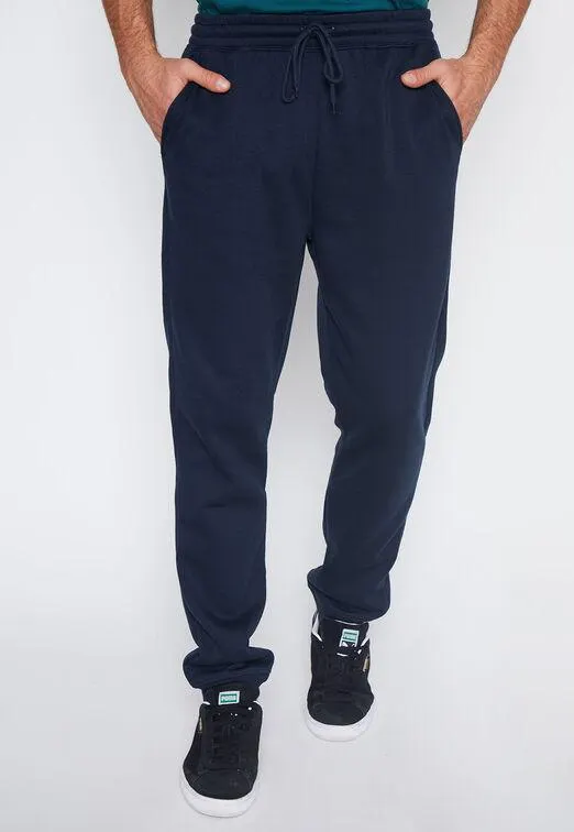 Pantalon De Buzo Hombre Azul Liso Family Shop