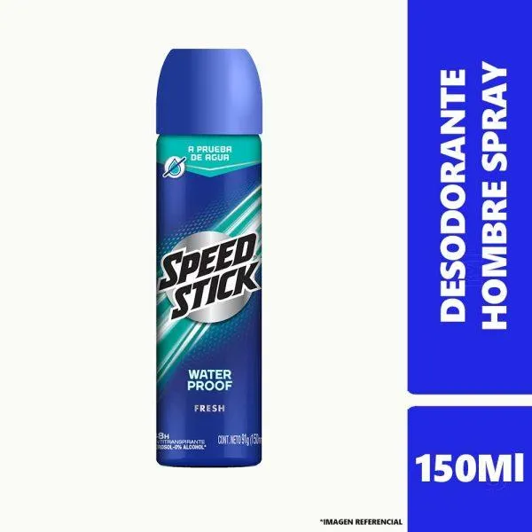 Desodorante Spray Speed Stick Waterprof Lat 150ml