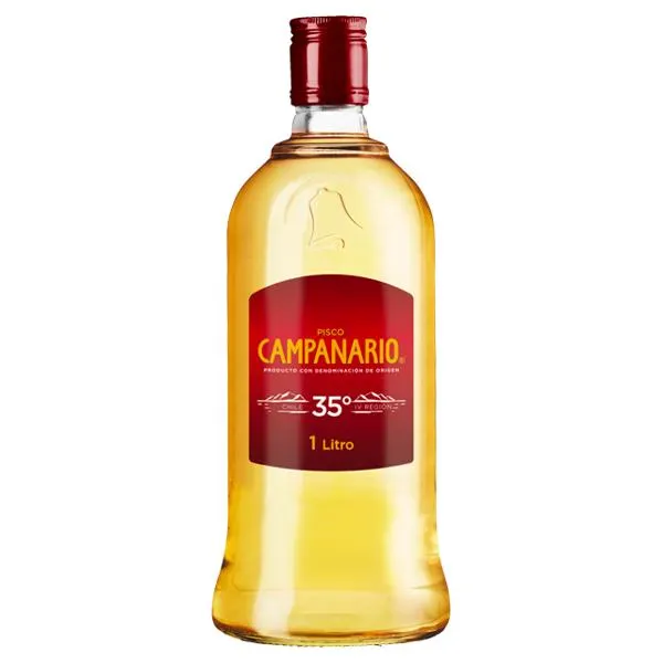 Pisco Campanario 35° Botella 1L
